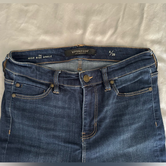 Liverpool High Rise Ankle Skinny Jeans - Picture 3 of 3
